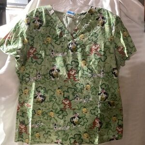 Ladies Looney Tunes scrub top